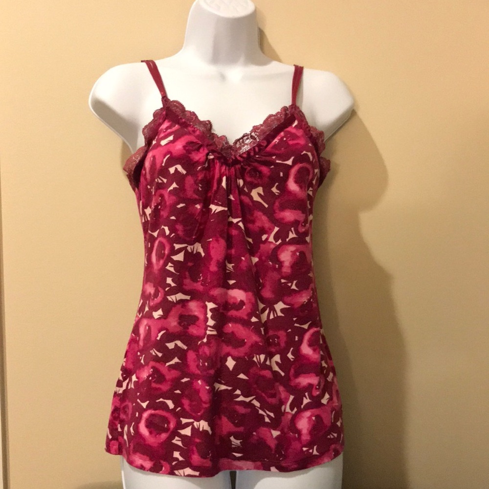 Express floral tank - EUC!!